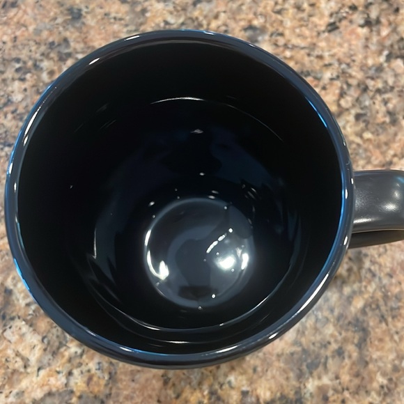 Black Lexus Coffee Mug w White Lettering textured diamond shaped - Picture 4 of 5